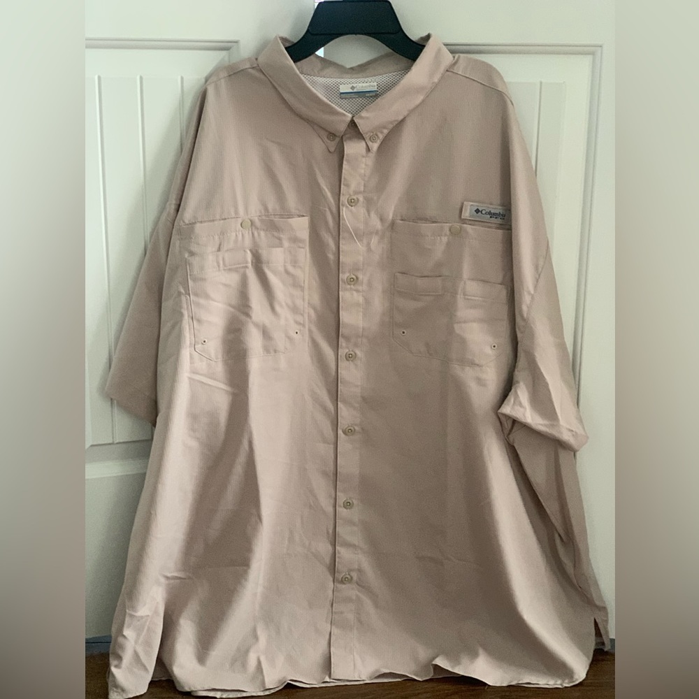 XXXXL Columbia fishing shirt